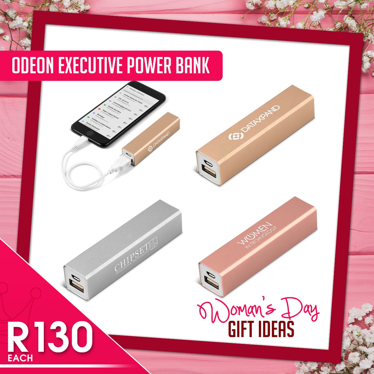 byondbrand's tweet photo. Women’s Day is around the corner and we have the perfect promotional gift ideas to spoil your clients, sales reps and staff. This incredible offer also includes FREE branding! For orders email roja@kingkisolutions.com. T’s &amp; c’s apply. 1 colour and a min of 20 is req for purchase https://t.co/TcGlMKfDpg