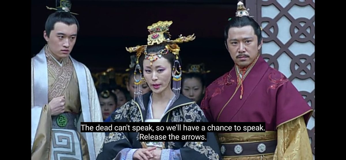 The level of cruelty and utter disregard towards lives. A good villainess but is she good enough to survive the whole where everyone is like the MVP of their fields?  #nirvanainfire