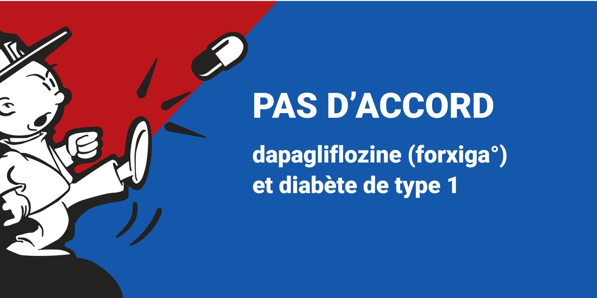 RT <a href="/RevuePrescrire/">Prescrire</a>: La dapaglifozine (Forxiga°) n'a pas efficacité démontrée sur les complications cliniques du diabète de type 1, et elle expose à des effets indésirables parfois graves
➡️ prescrire.org/fr/3/31/58794/…