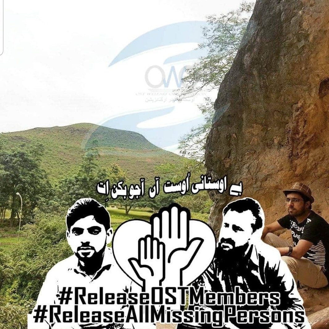 ZB573406's tweet photo. کراچیءَ سندهیءُ بلوچ بیگواہیں مردمانی درگتءَ شُد زارشانی نیندانک سیمی روچ اوں برجاه انت
دومی نیمگءَ زورگریں استان همک روچ گوں تُرندیءَ بلوچءُ سندهی پرزنداں بیگواه کنئگءَ انت کراچیءَ اوست گہبودی گل ئے باسکءُ کارمستر اوں بیگواه کنئگ بوت انت
#ReleaseAllMissingPersons
#SaveOstMembers https://t.co/ErasN1ar2X