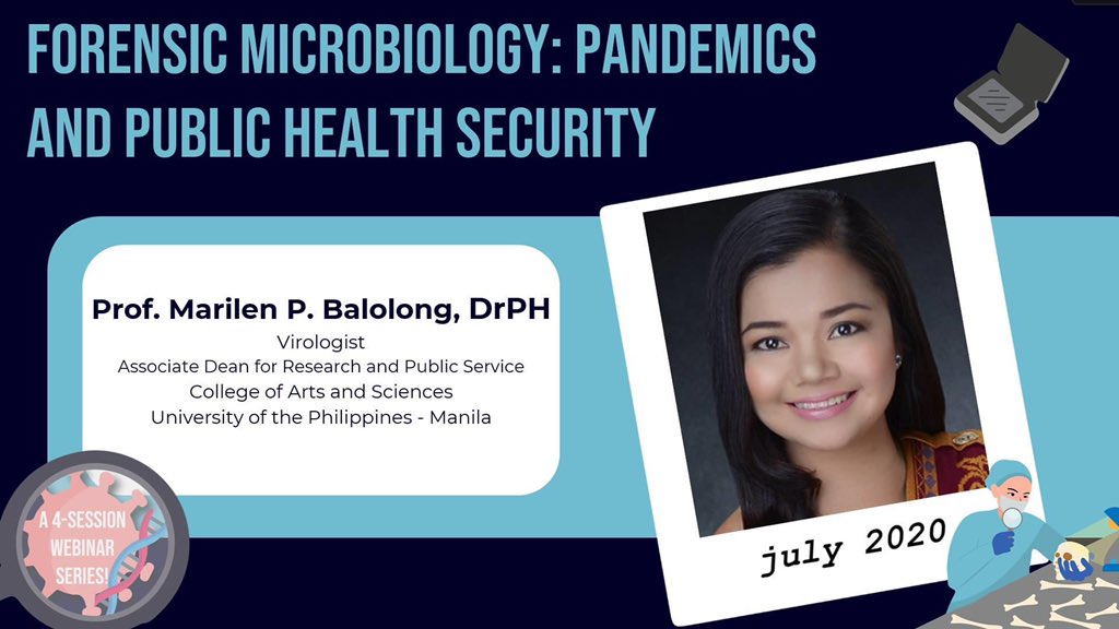 AkoSiQueenB's tweet photo. Thanks for watching my talk of #MicrobialForensics #forensicsandpandemics2020 #planningahead2 #BeatCOVID19 https://t.co/axtw7tHBLg