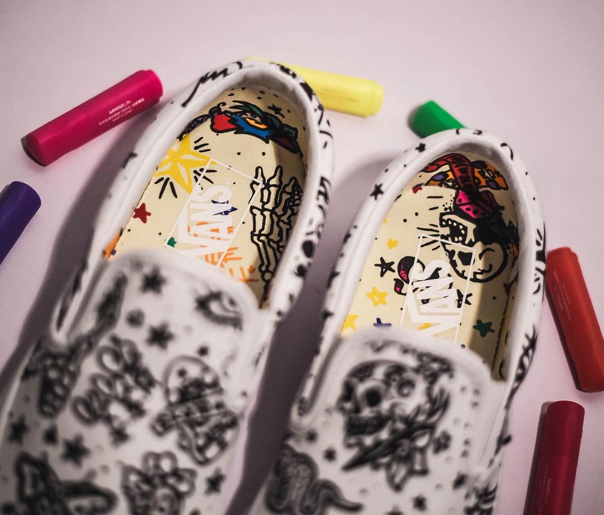 SoleWhat's tweet photo. Vans U-Color Classic Slip-On.
Colour in or outside the lines - the possibilities are endless with the U-Color Collection to make your mark.
Retailing at RM239.00. Available at all #SoleWhat stores & @solewhatonlinestore (https://t.co/SdwBbdACpd). #Vans #UColor #SoleWhat https://t.co/00yuv9NClU