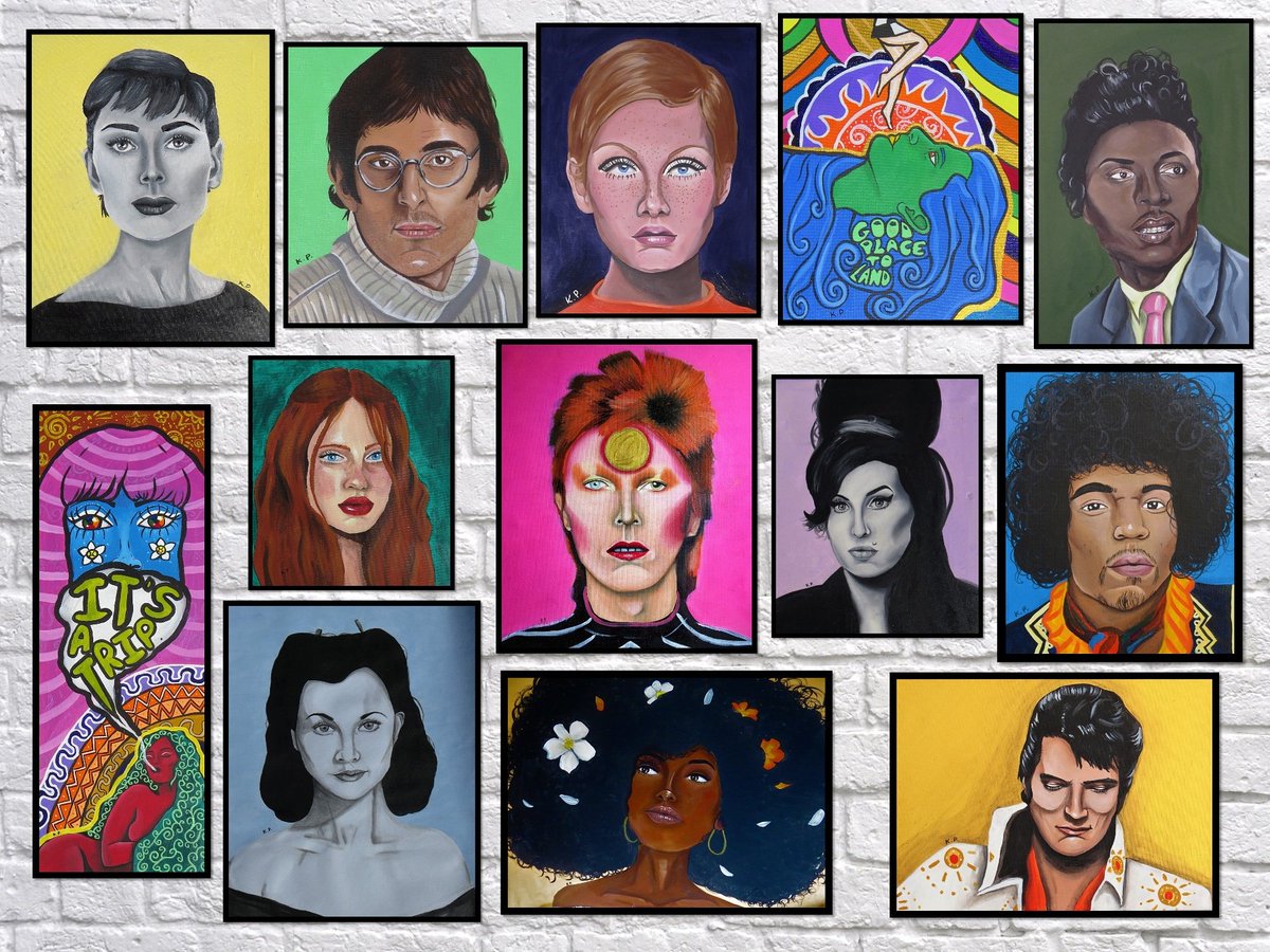 ParkinisS's tweet photo. Wow what a lovely looking wall!
If you want your wall to look like this get yourself to my etsy shop the link to which is in my bio!  #davidbowie #JimiHendrix #hippie #psychedelic #prints #orginalprints #vivianlee #amywinehouse
#louistheroux #littlerichard #twiggy #elvis #hendrix https://t.co/kU8D3BlATw