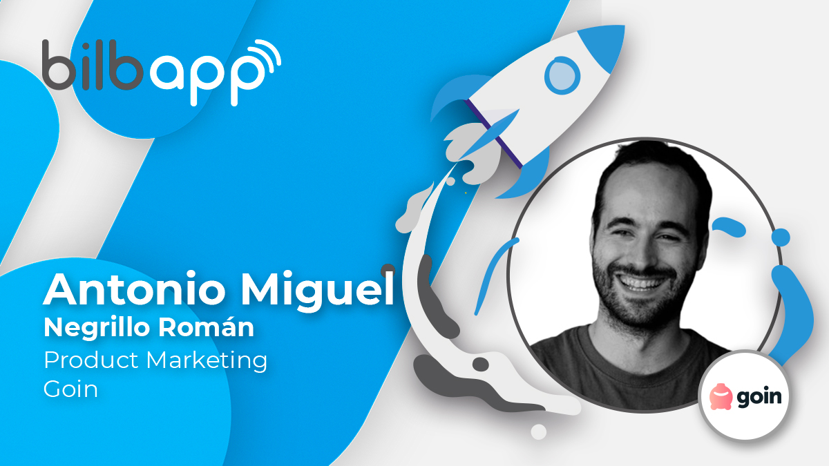🚀 Speaker Antonio Miguel Negrillo Product Marketing en <a href="/goinofficial/">Goin</a>.

✏️ GOIN, únete al método.
🕐 12:15 a 13:05
La conexión entre Product Marketing y Growth Marketing para mejorar las métricas y alcanzar los objetivos.

Entradas: bit.ly/2MNjG9f
#Bilbapp #Bilbapp20