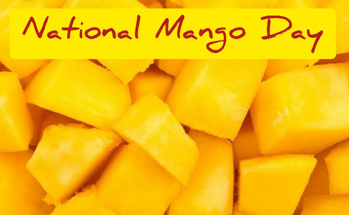 Happy #NationalMangoDay! 

Mango is
- National fruit of India.
- Most of the people's choice in summers.
- Mangoes are rich sources of vitamins A, C & D
- Scientific name Mangifera Indica.

 #internationalMangoDay