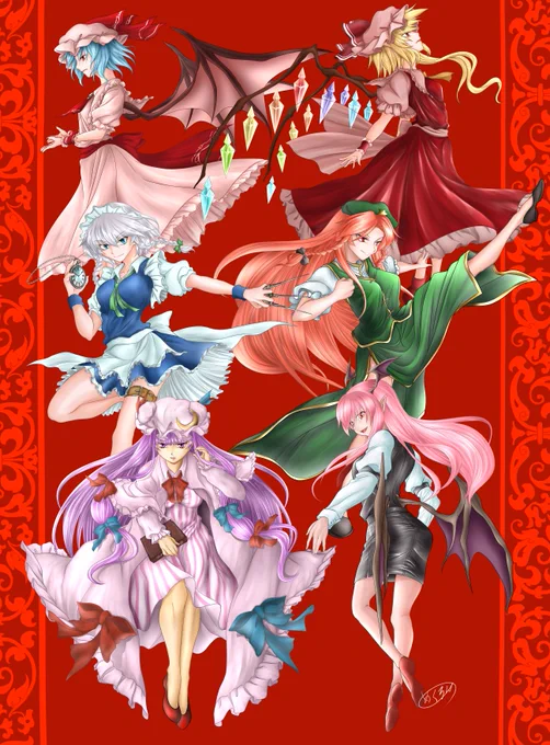 「紅色の幻想」

#東方Project #東方紅魔郷 