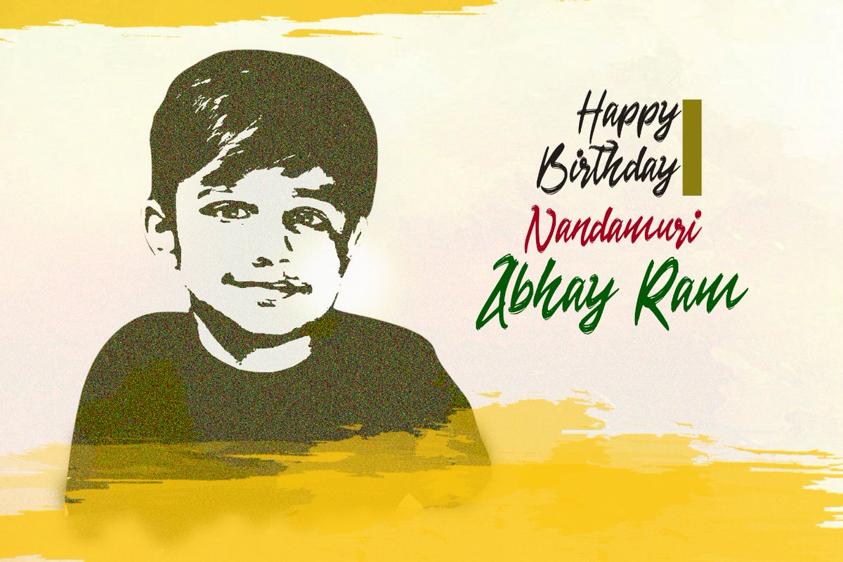 Tarak_Fan5's tweet photo. #HBDNandamuriAbhayRam https://t.co/6lRJysxNHM