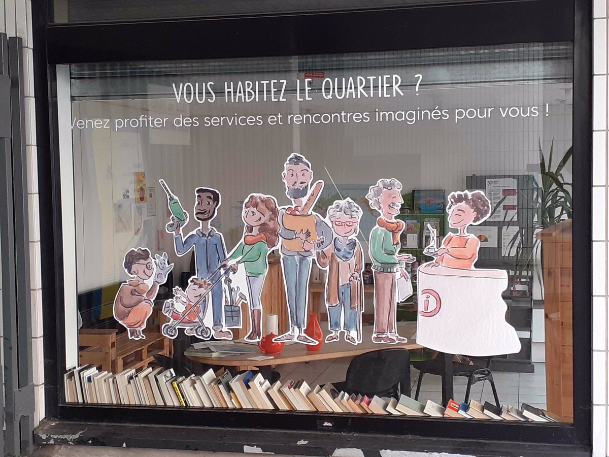 TZCLD13's tweet photo. L’équipe du Comptoir Patay vous attend tout l’été pour vous emmener en balades commentées dans le quartier, vous informer sur vos droits ou réaliser vos petits travaux de bricolage. Services aux #seniors #parentsSolo @ZeroChomeurLD @mairiedu13 https://t.co/cWYkP6TTdH
