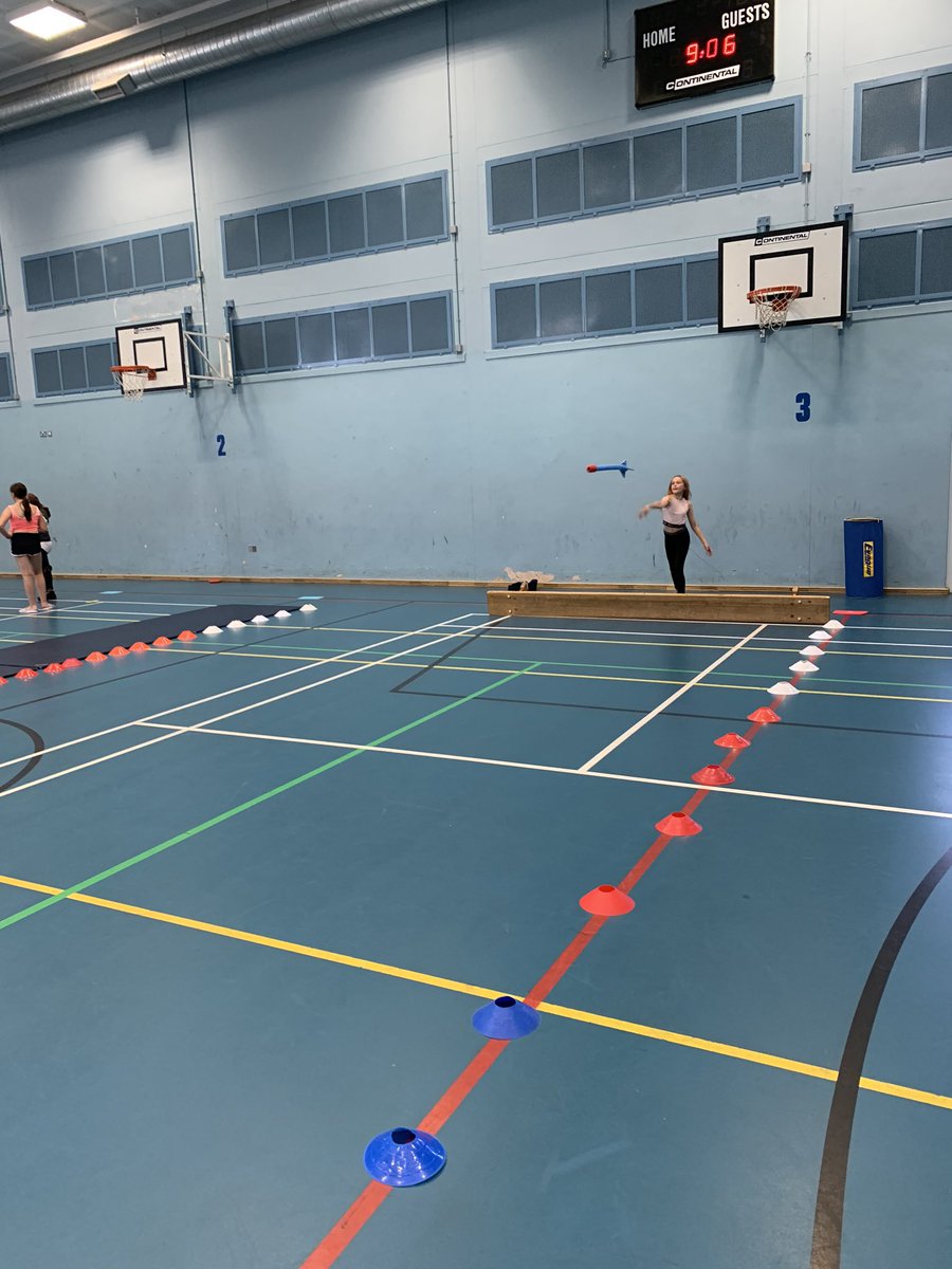 MerchantsAc's tweet photo. Summer school students are enjoying some sportshall athletics today with Mr and Mrs Cole #decathlon #10events https://t.co/W8MP7l4LMd