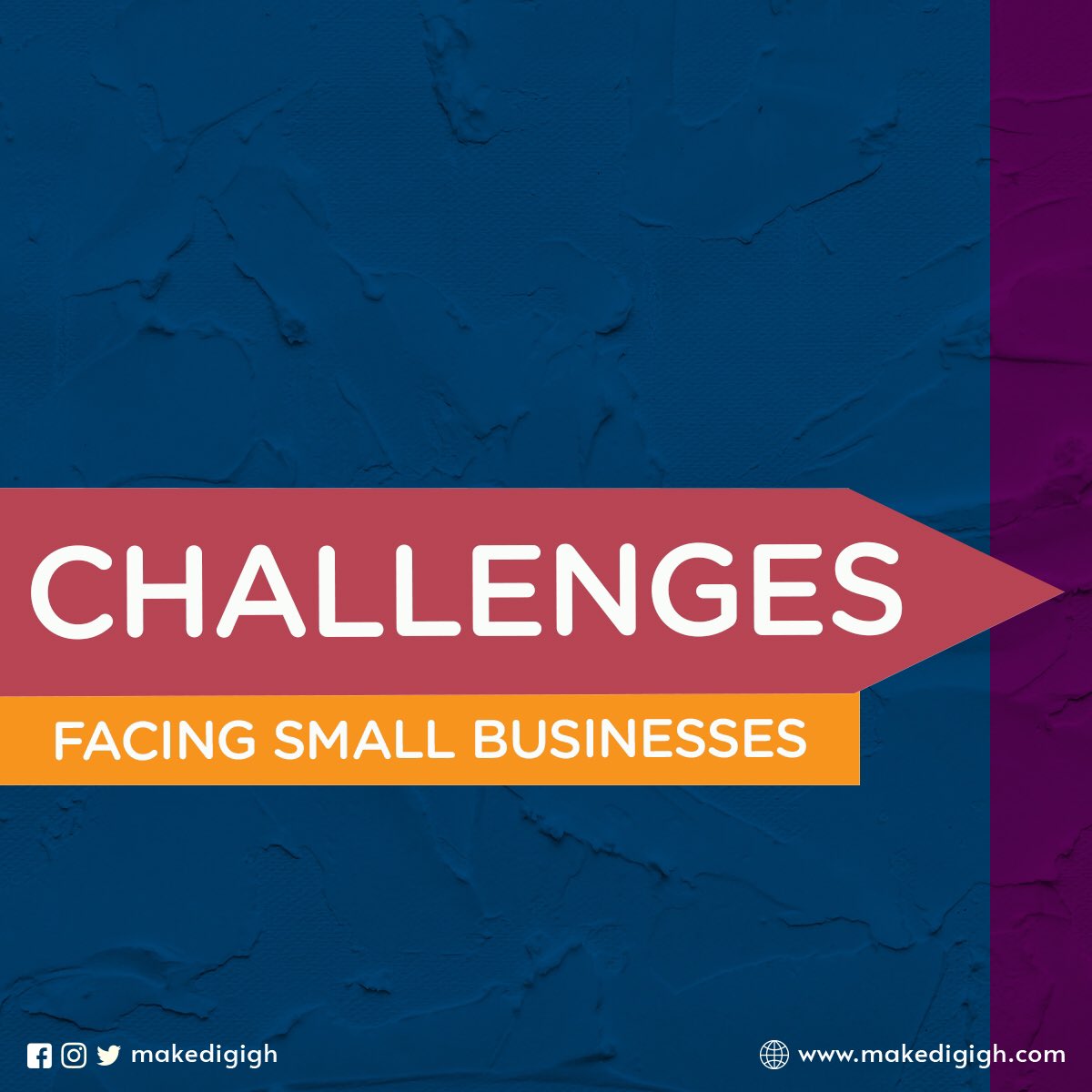 themakedigi's tweet photo. Building your own business comes with its own challenges. We rounded some key challenges entrepreneurs face when starting a business. Did you encounter any of these challenges? We would like to hear from you in the comments.
#marketing #branding #socialmedia #design #makedigi https://t.co/R1dGbuN9mS