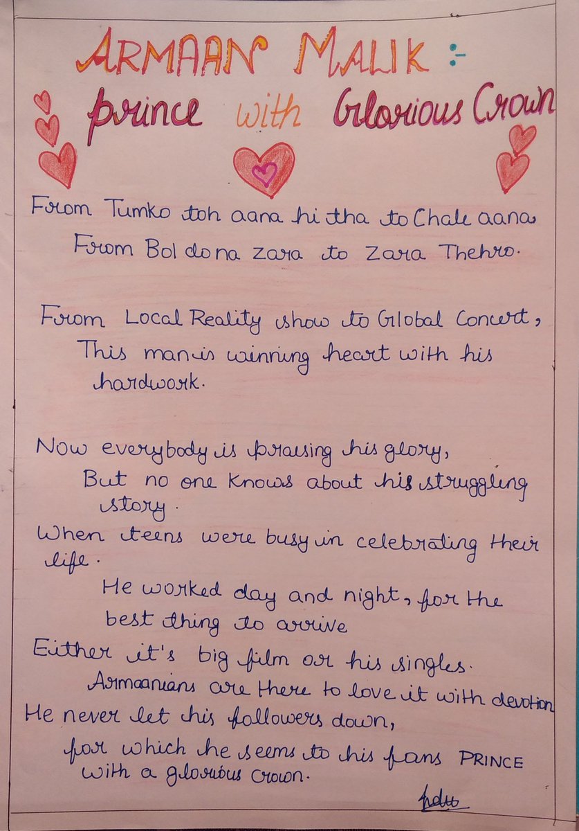 Indu_RO45AM's tweet photo. Wishing you a very Happy Birthday @ArmaanMalik22 ...... 

May you get all the hain in your life...... 
May you stay healthy, wealthy &amp; wise❤❤❤

Lots of love @ArmaanMalik22 ❤❤💜

Here tried a poetry for you❤💙💜💝 https://t.co/PemX6XHLxV