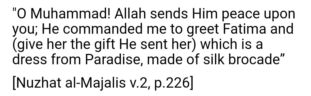 Consequently, Gabriel descended and said: