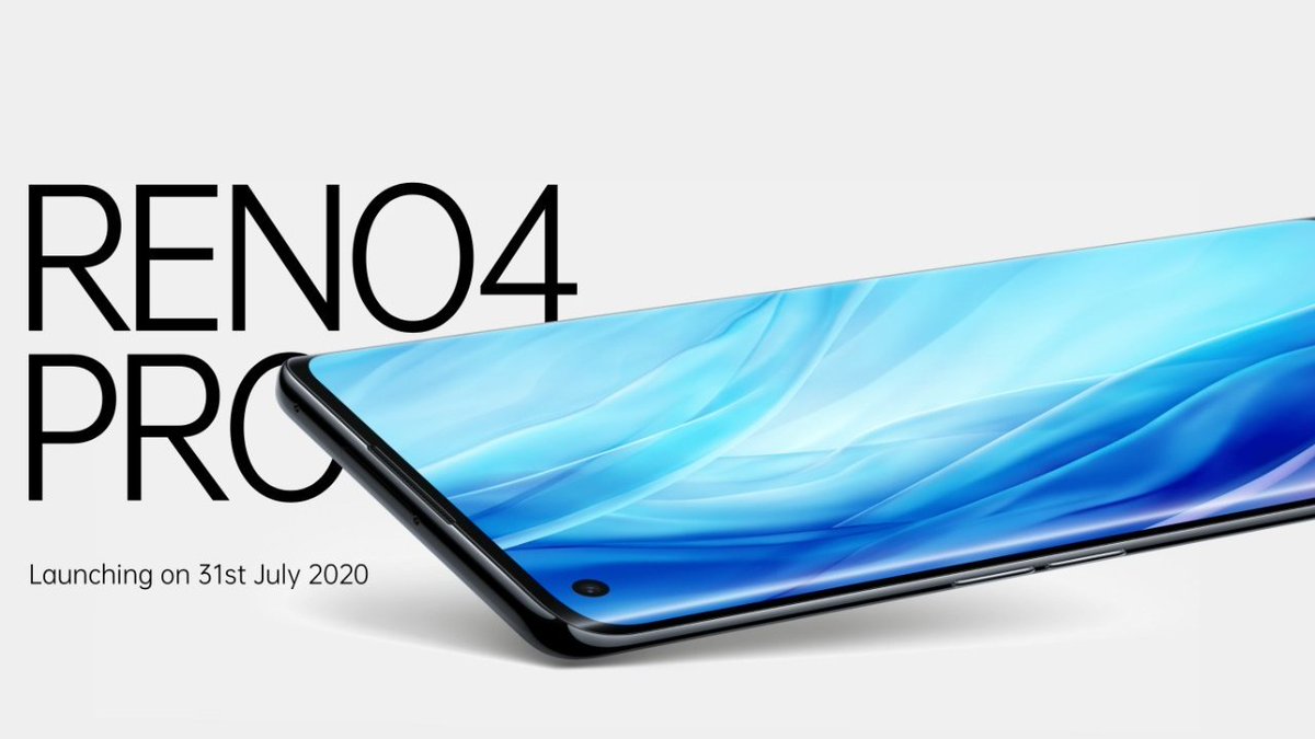 Therealitytech1's tweet photo. OPPO Reno4 Pro will come with a 3D Borderless Sense Ecreen! It's 90hz AMOLED Display Panel.
Launching on 31st July!
#OPPOReno4Pro #SenseTheInfinite
#OPPO #therealitytech #trt @oppo https://t.co/B88GEzWFUs