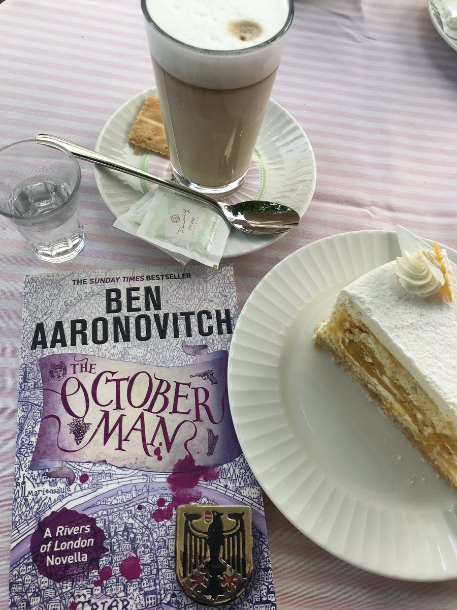 A_Ivanovs's tweet photo. I left my #TheMasterAndMargarita  by #Bulgakov at home. Let’s see if #TheOctoberMan by @Ben_Aaronovitch will be as good during my break in #Germany... https://t.co/baT1tNpbOW