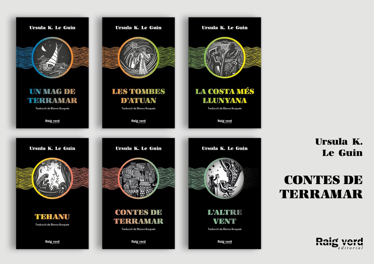 Raig_Verd's tweet photo. I aquí comença la diversió: 2020-2021 serà sens dubte el curs escolar d'Ursula K. Le Guin en català!
Publicarem tot el cicle de Terramar (un llibre cada dos mesos aproximadament)
LES TOMBES D'ATUAN 31 d'agost
LA COSTA MÉS LLUNYANA novembre https://t.co/z9jTDFKCwM