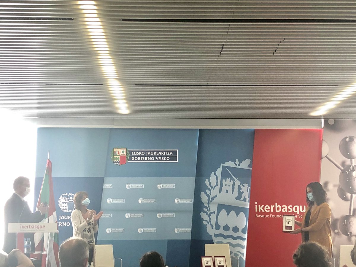 Matxus Perugorria: Euskadi Research Award 2020 🏆 to the Category of female Rising Star!!! Congratulations!!! Very well deserved!! 👏👏👏 A privilage working with you! <a href="/Ikerbasque/">Ikerbasque</a> @Biodonostia @CIBERehd <a href="/DonostiaLuis/">Luis Bujanda</a>