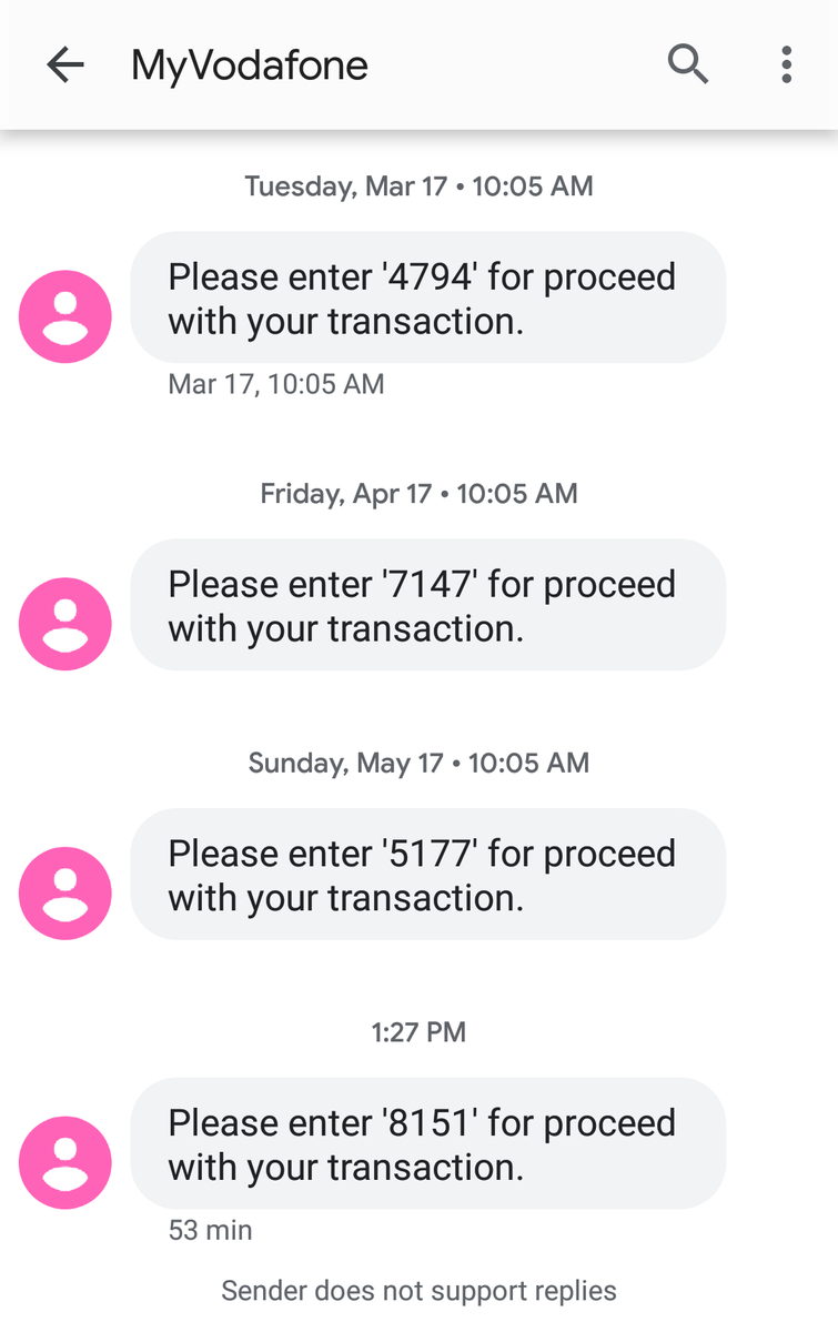 jeevanav's tweet photo. What's exactly happening with Idea Vodafone? I'm not processing anything but receiving this message every month. Something fishy?

@Idea @VodafoneIN @idea_cares @TRAI https://t.co/5MugiL7raD