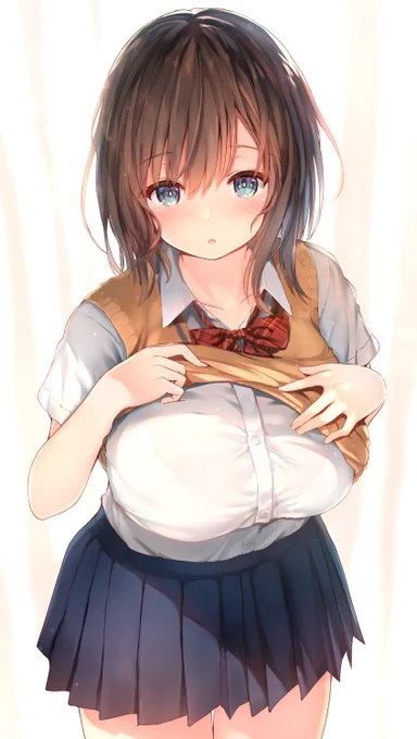透けブラを見せてくれるクラスの女の子 