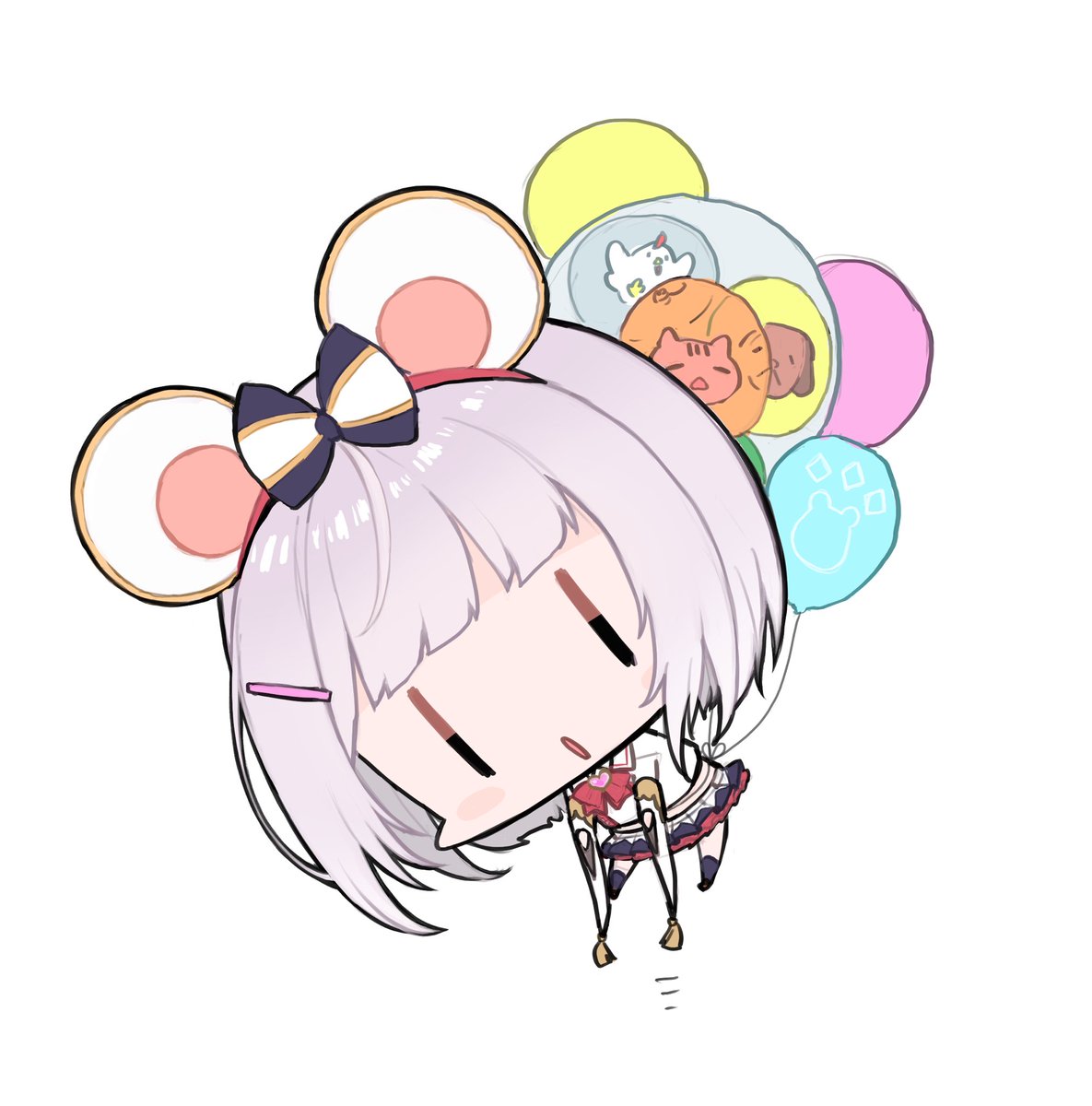 ビカラ 「 ビカラちゃんできました!!! 」|うろつきのイラスト