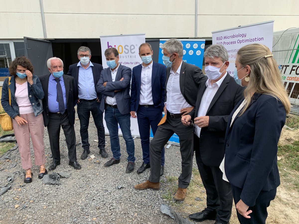 cantalauvergne's tweet photo. Live : #bioseindustrie ⁦@laurentwauquiez⁩ et ⁦@brunofaure⁩ ⁦@VincentDescoeur⁩ #jeanyvesbony ensemble pour nos investissements et nos emplois https://t.co/8qW0XJwRRv