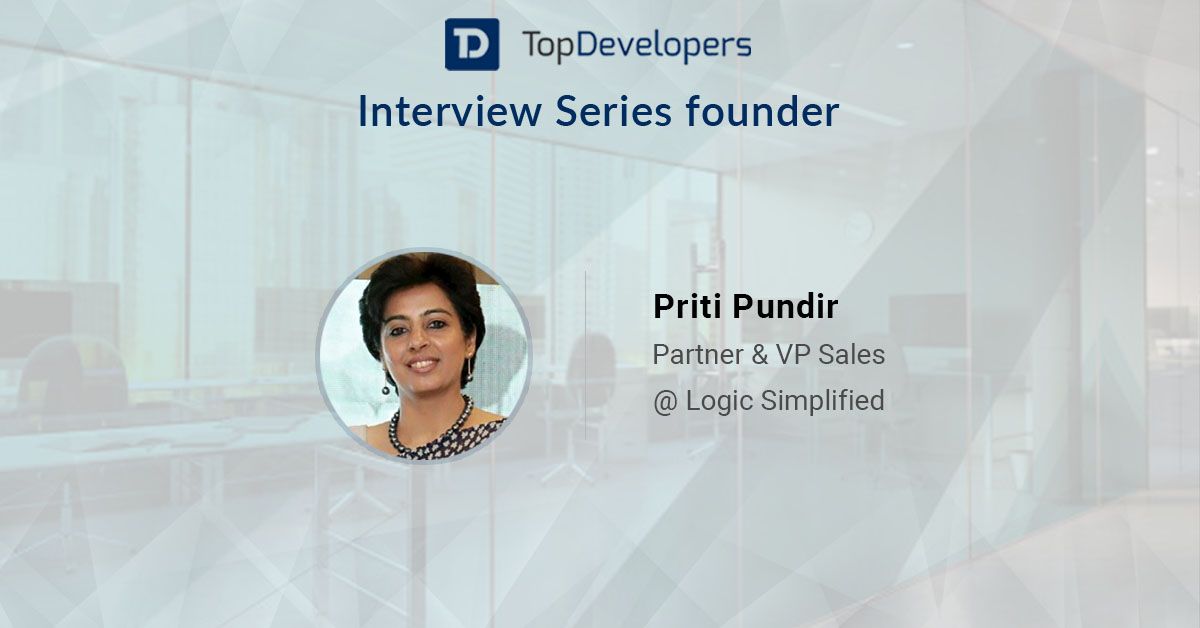 Ms. Priti Pundir, the Partner &amp; VP Sales of <a href="/gamesdevteam/">Logic Simplified</a> was interviewed. She spoke about how Logic Simplified serves as an extremely client-centric mobile #GameDevelopment company of this era. buff.ly/2WJ1jaU

#AppDevelopment #GameDev #AppDev #WebDev #GameDevelopers
