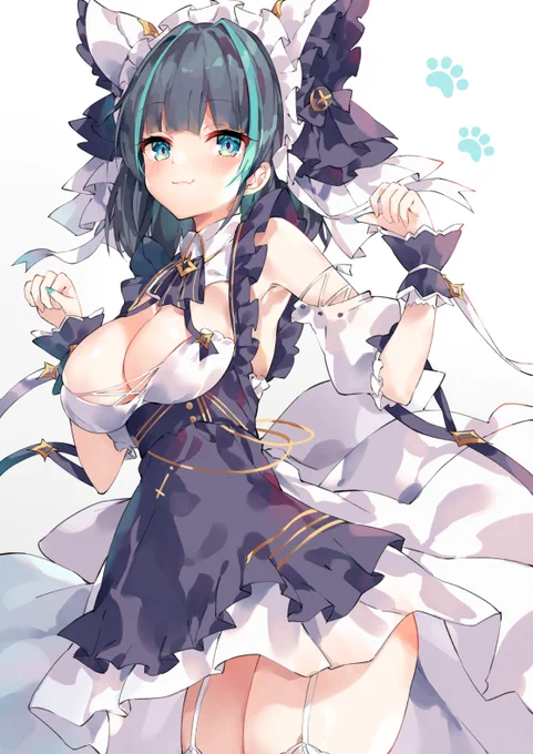 チェシャーちゃんかわいいんだ #アズールレーン 