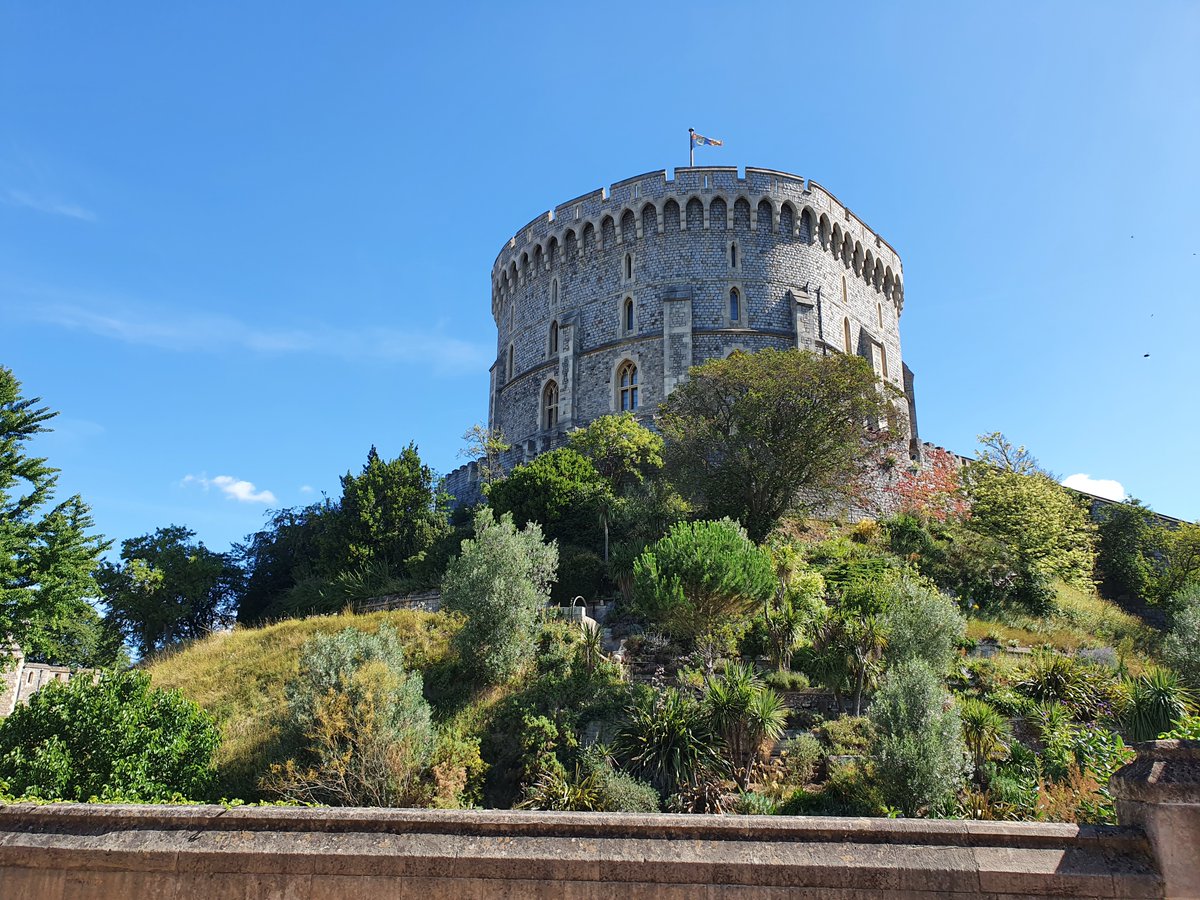 Missed these summer days within the Castle And of course the Royal Standard is flying