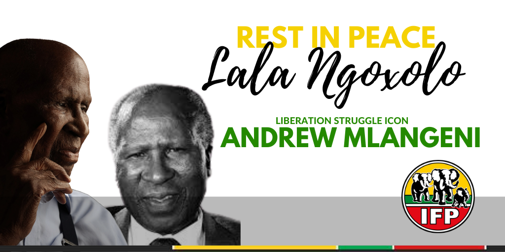 Inkatha Freedom Party On Twitter In This Time Of Grieving I Extend Our Deepest Condolences To The Mlangeni Family To The African National Congress And To The June And Andrew Mlangeni Foundation
