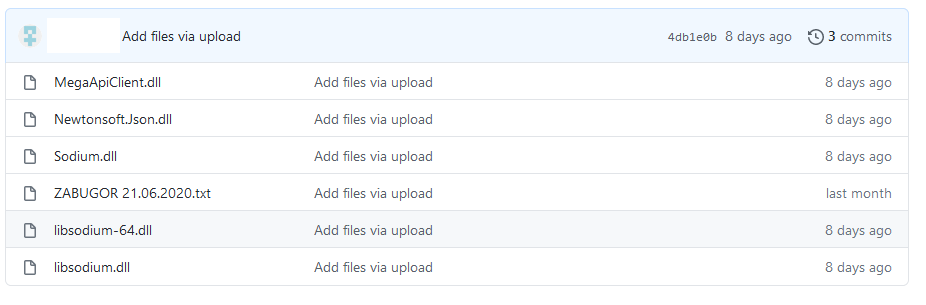 struppigel's tweet photo. This stealer downloads additional libraries from Github.
The repo contains a file with 292,964 stolen credentials.

https://t.co/6tPKFJxtif

https://t.co/kQvpgf2MQk
#stealer #github https://t.co/cuxyor65gE