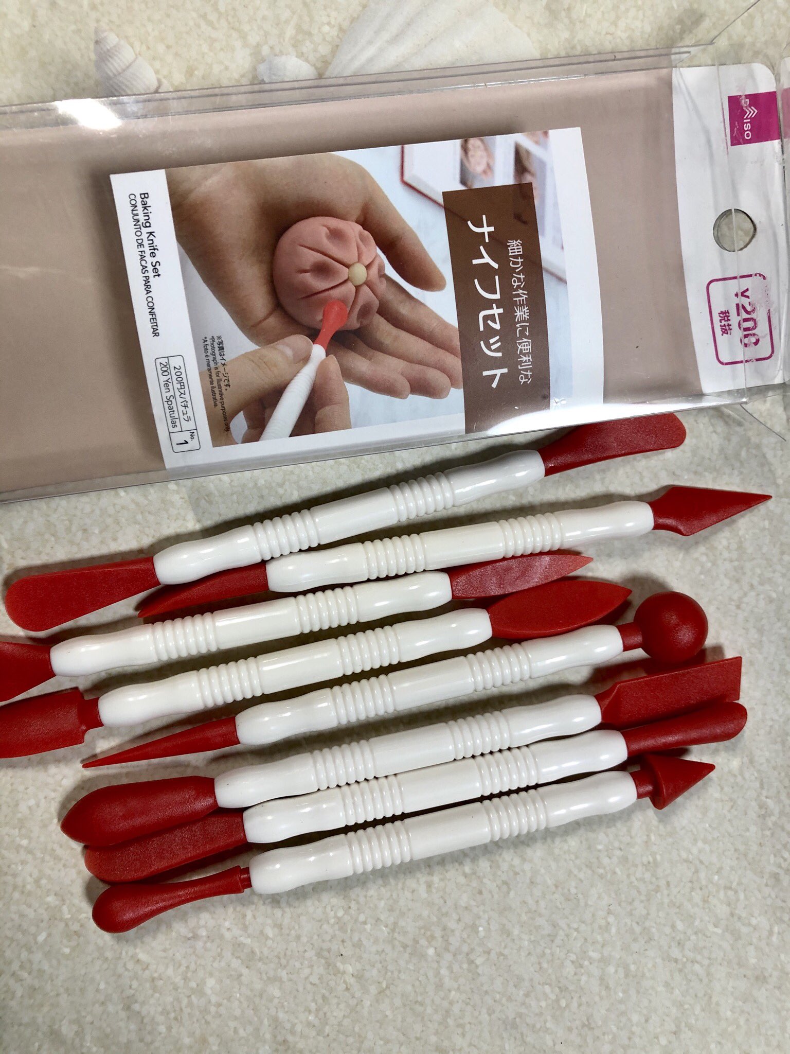 七楽 ダイソーのスパチュラセットすごい 和菓子だけでなく 陶芸 パテ形成 ねんど細工全般にお役立ち T Co Cgp8of4q2m Twitter