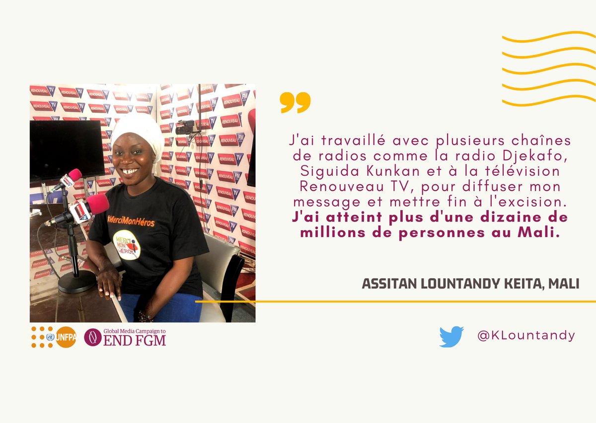 GMCFinMGF's tweet photo. Engagée depuis des années contre les MGF, @KLountandy nous expliquera demain comment elle milite en tant que jeune activiste, lors du webinar @UNFPA @GMCEndFGM sur la jeunesse #EndFGM

Rejoignez-nous demain à 15h30 GMT➡️https://t.co/hnVkxkUYHK 

@GPtoEndFGM #VirtualMediaAcademy https://t.co/pzo46xO7Ek