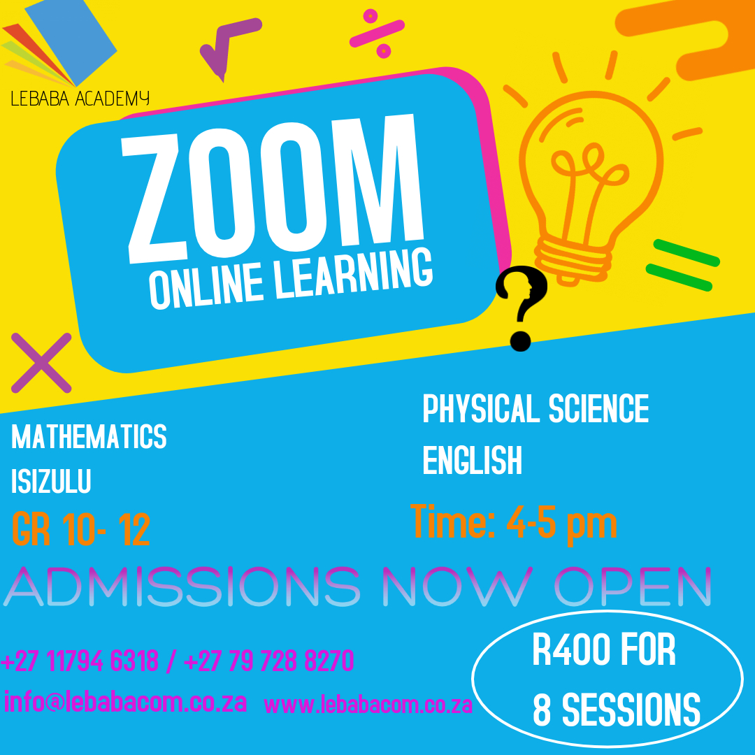 lebabacom1's tweet photo. Help your child get back on track with their studies by signing them up for our ONLINE learning programme. Don't wait any longer, get them started today!  #LebabaAcademy #OnlineHighSchool #OnlineLearning. https://t.co/4uBHhi0Yqf