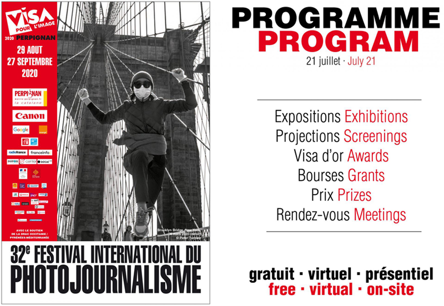 VISA POUR L'IMAGE 2020
El Festival internacional de fotoperiodismo
INFO: bit.ly/2WJVZnr
#2ebureau

@Visapourlimage