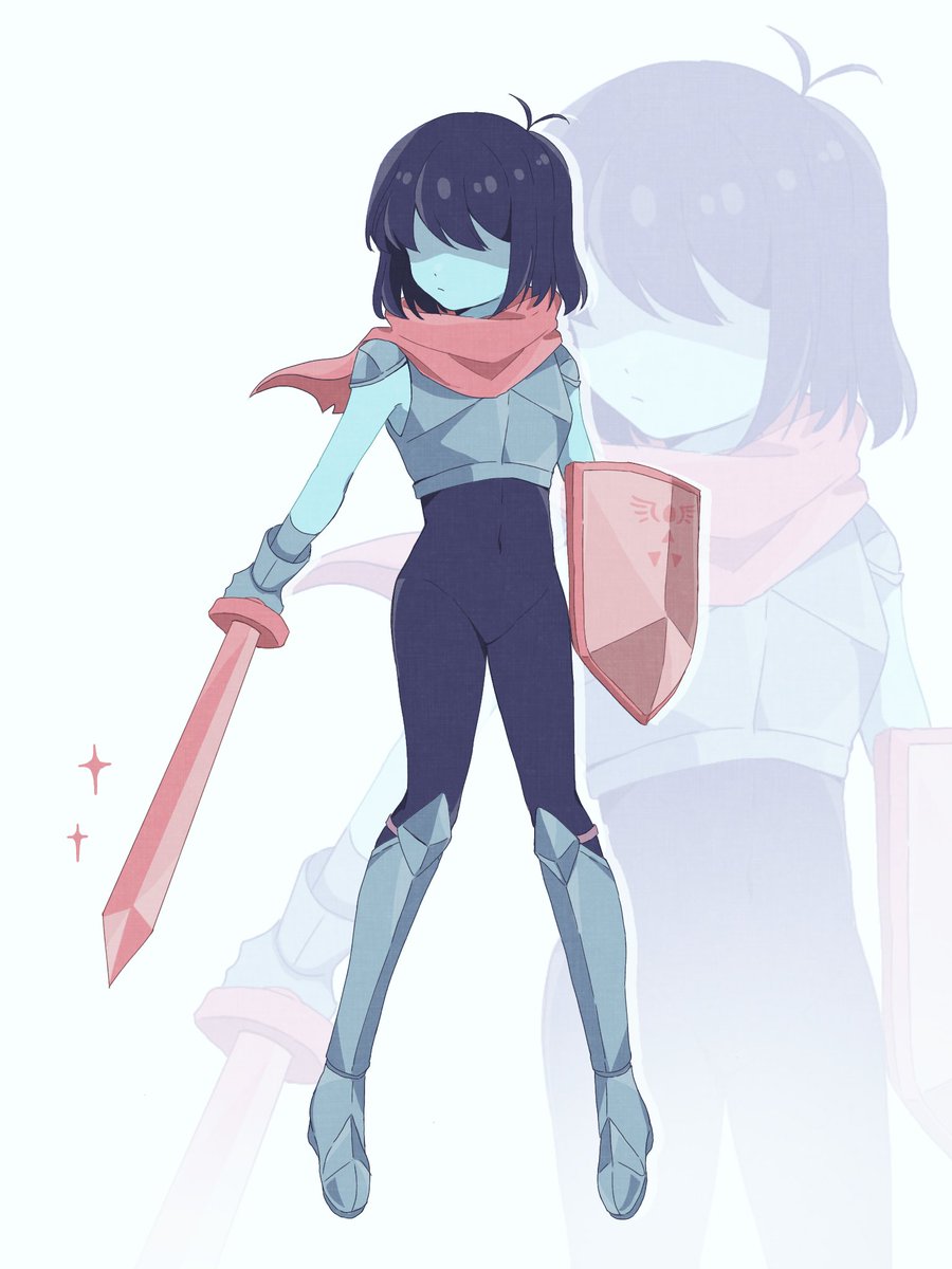 「#Deltarune 
Kris 」|しろまめのイラスト