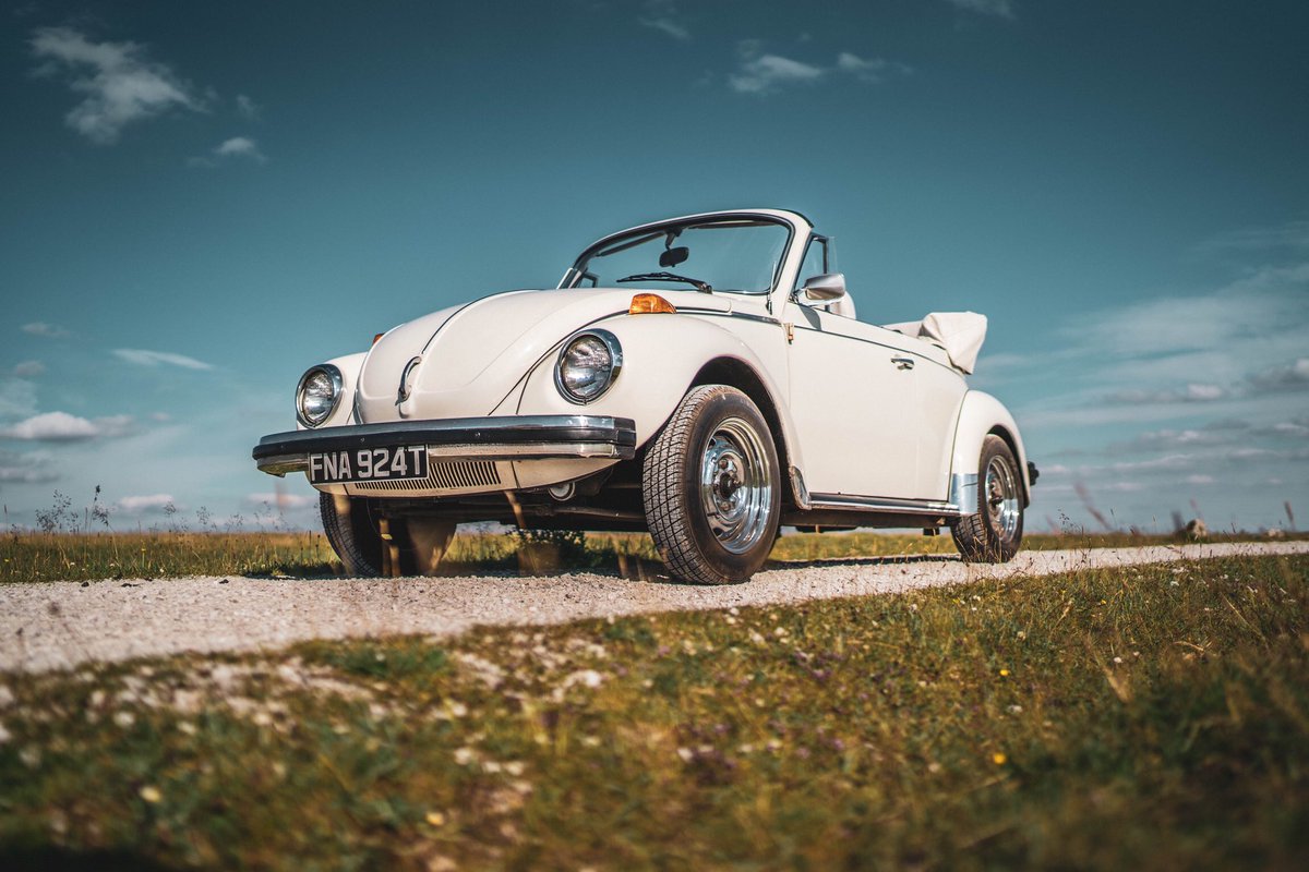 Lovely Lily ⚪️⚪️⚪️
Our 1979 ‘Triple White’ Convertible Beetle 
with white bodywork, a white roof and white leather interior 

#audreybluevw #weddings #vintageweddings #weddingservice #weddingtransport #vwweddingcar #vwweddings #vwcamper #classiccamper #splitscreen #vwbeetle
