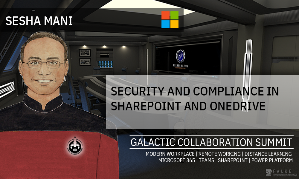 collabsummit's tweet photo. Exclusively for the #GalacticSummit @SeshaManiS: "Security and compliance in SharePoint and OneDrive"
If you've missed this session, log in with your credentials and click on the "Watch live stream"
Enjoy it! https://t.co/HXEYiwQod6
#CollabSummit
#CommunityRocks https://t.co/jNNXPDffyP
