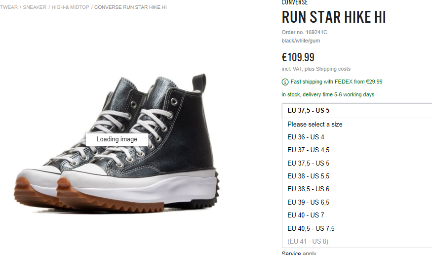 metallic classics run star hike