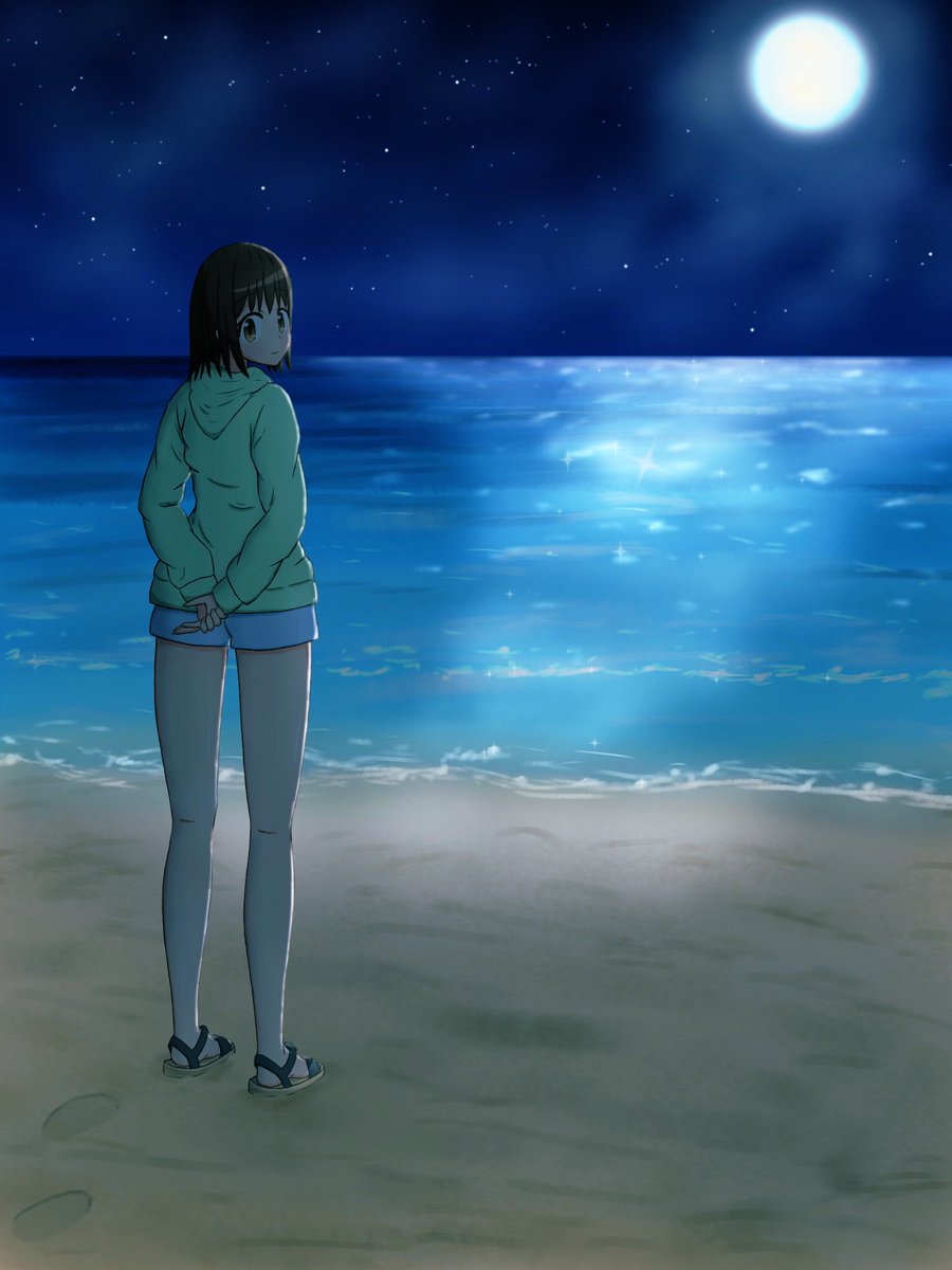 焼肉王 イラスト 夜中の浜辺ってエモいよね 女の子と一緒だと特に イラスト うちの子 絵描きさんと繋がりたい 焼肉王 イラスト 夜中の浜辺ってエモいよね 女の子と一緒だと特に イラスト うちの子 絵描きさんと繋がりたい