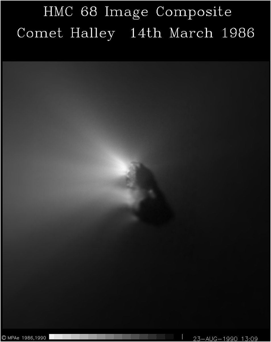 Our future Comet Interceptor will study the nucleus, gases, dust & plasma of a comet that has not been discovered yet It will also compare this to results from missions like Giotto (left) & Rosetta (right) to study how comet surfaces change every time they approach the Sun.