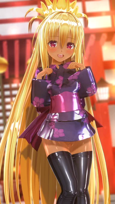 金髪褐色ロリ娘#COM3D2 