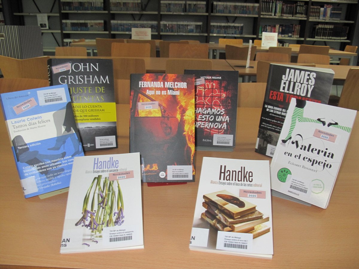 BiblioMalaga's tweet photo. #Bibliomalaga te presentamos los #MiércolesDeNovedades para el #Verano.. Puedes llevarte #8Libros por 30 días y 4 #audiovisuales por 15 días👏👏.Nuestro horario es de 09:00h a 14:00h de lunes a viernes y no necesitas pedir cita🏖🏖🏖🏖
#BibliotecaMalaga #Novedades #Verano2020 https://t.co/QKZWV8A0BW