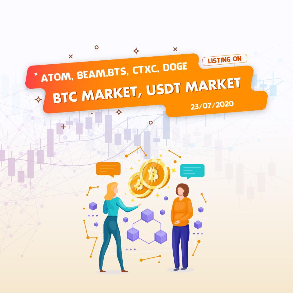 ExchangeMtobit's tweet photo. #Mtobit informs the listing schedule on BTC market and USDT market through Binance order book sharing.
#Cosmos ( $ATOM), #Beam ( $BEAM), #BitShares ( $BTS), #Cortex ( $CTXC) and #Dogecoin ( $DOGE).
Details: https://t.co/P3zsBu4eZ9
#Mtobit #Mtobitexchange #MTO $MTO #Listing https://t.co/1YSZasUNrX