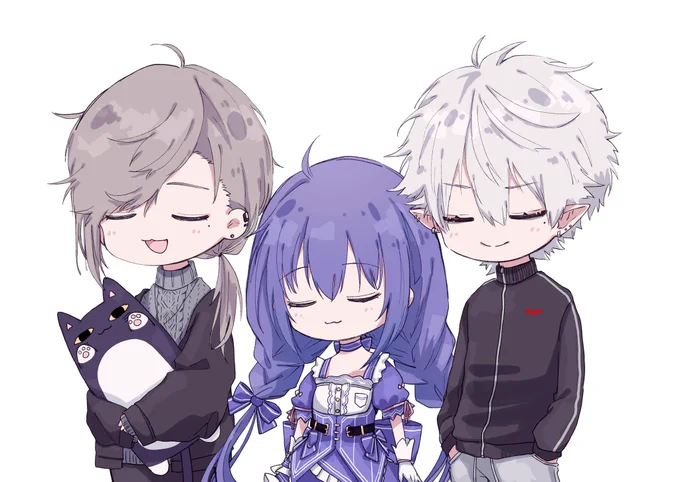 落ち着いてこー

 (あげ直し)

#KuzuArt 
#かな絵 
#ちーあーと 
