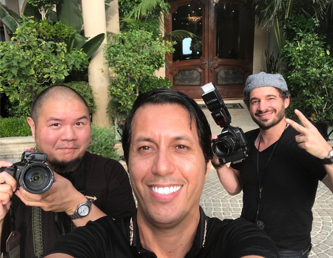 Simobb_'s tweet photo. Shooting TIME with the #DreamTeam Brian & #JohnMilios #simobenbachir #simoben https://t.co/uboqzX1OJc
