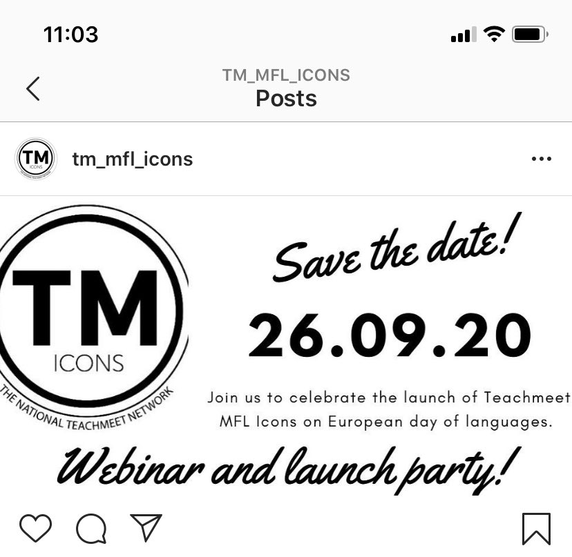 Are you a teacher on MFL Insta? Come follow us over there too at tm_mfl_icons #mflinsta #mfltwitterati @Teachmeeticons