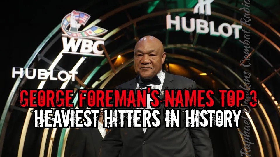 George Foreman Names Top 3 Heaviest Punchers In Boxing History 📽️youtu.be/ljTGWU55oIY📽️ Click And Play 🥊#GeorgeForeman #JoeLouis #SonnyListon #boxing #RDCR #LennoxLewis #MikeTyson #BronzedBomber What say you? 🎙️📽️🥊