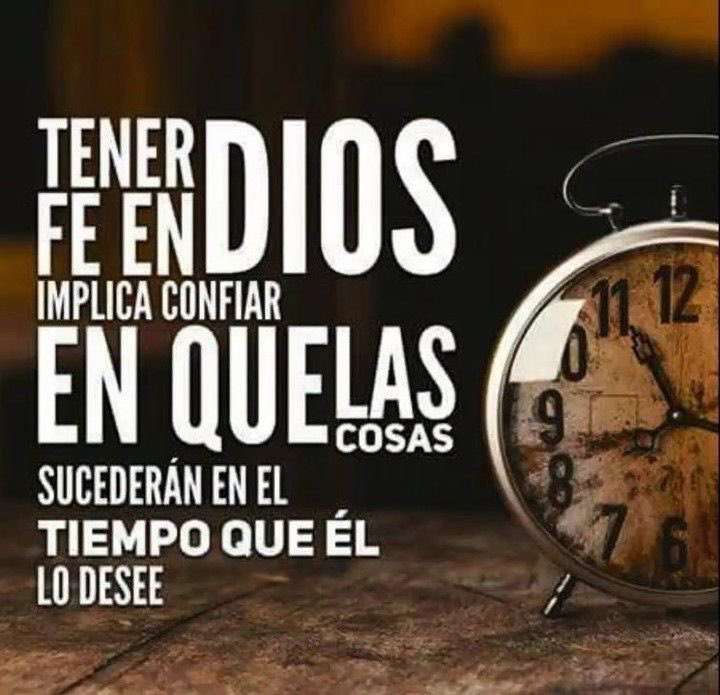 snchez_gregory's tweet photo. ¡ Buenos días ! No antes, ni después. Los tiempos de Dios son perfectos.  Bendiciones!!! https://t.co/GH9gAViw7F