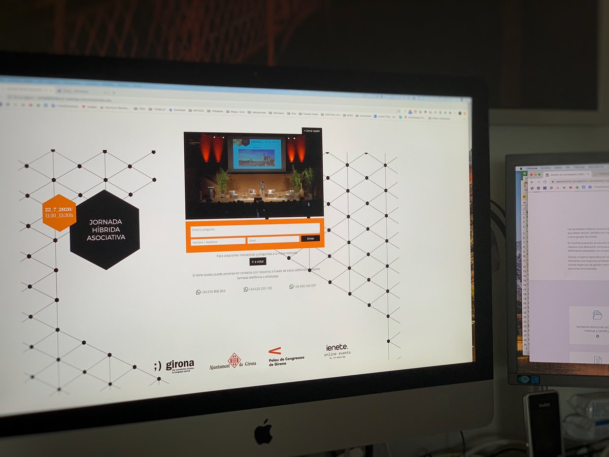 watsoncme's tweet photo. ¿Qué pasará con los congresos del futuro? 🤔
Las agencias tenemos que ser la herramienta de paso hacia lo digital, pero apostando por un cambio adaptado a cada audiencia! 🚀
Viendo soluciones 💻 en #JornadaHibridaGirona
#EventosPostCovid #congresosmedicos #eventoshibridos https://t.co/vshmMe7Dyv