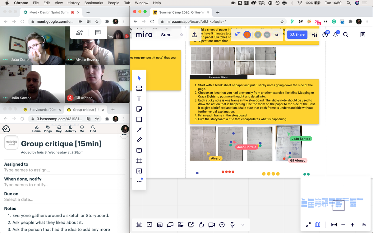 AuroraDigitalH1's tweet image. It's #DesignSprint week at #SummerCamp! Being remote has been a challenge, but with the dedication and effort of all the team, everything is running smoothly. We'll be sharing our tips for #RemoteDesignSprint soon, so stay tuned for more. 

#creativity #designinspiration #product