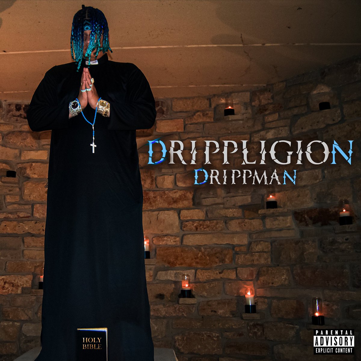 drippman's tweet photo. It’s time to get baptized into a new way of music, a new way of life🗣🗣

Here is the album cover for my newest classic #DRIPPLIGION🔥🔥

I truly live this music life like it’s a religion and I feel I am the God of that💫⭐️This is the most ambitious project I’ve ever done💯💯 https://t.co/LiCkZYIayk
